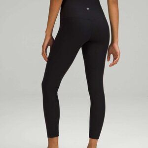 lululemon Align™ High-Rise Ribbed Pant 25" - Black - Size 6
